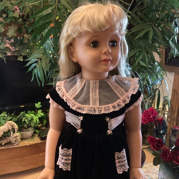 Platinum Patti Playpal Life Size Doll New Old Stock 1990s Ashton Drake Gallery - Picture 3 of 7